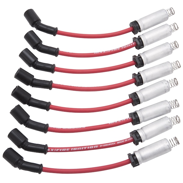 Edelbrock SPARK PLUG WIRE SET/LS TRUCK KIT W/METAL SLEEVES/99-15 50 OHM RESISTAN 22716 - main